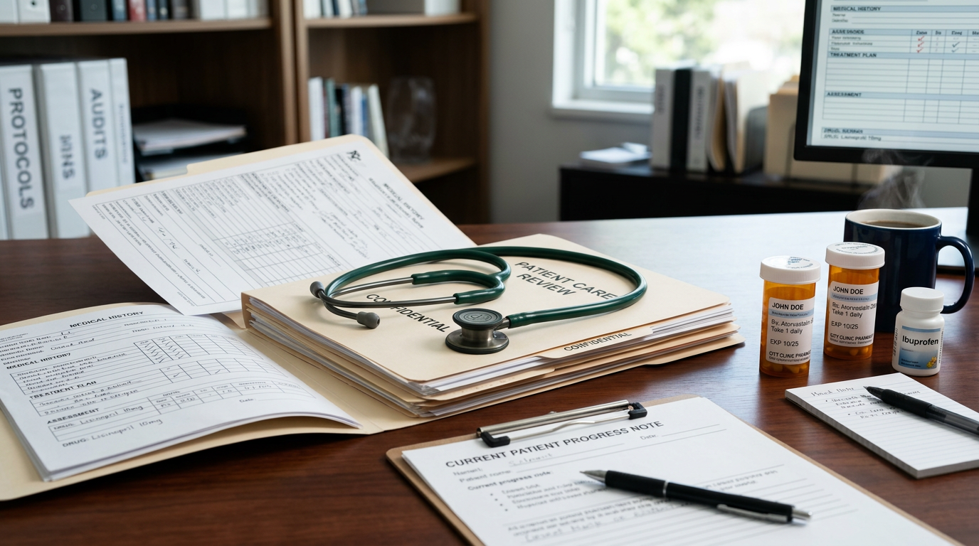 Medical records and documentation for nursing home abuse investigation