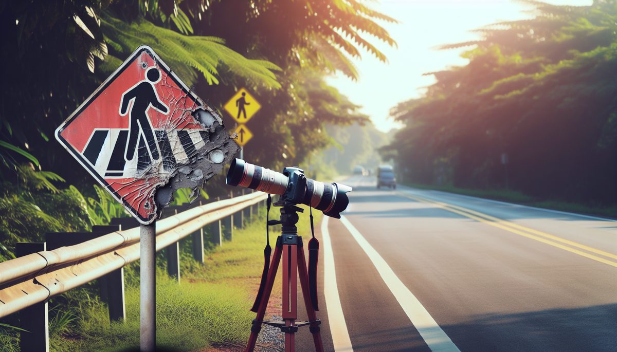US Highway 74 in Monroe where pedestrian crossings are dangerously limited